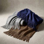 Châle doux en acrylique et viscose OEKO-TEX® 250 g/m² première vue