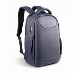 Sac à dos rigide déperlant pour ordinateur 15,6 pouces couleur bleu roi vue détaillée