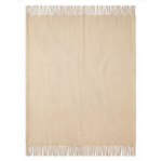 Grande couverture en acrylique et viscose au toucher doux 250 g/m² couleur marron deuxième vue