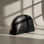 Trousse en similicuir avec fermeture éclair 520 g/m² couleur noir vue détail 5 