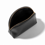Trousse en similicuir avec fermeture éclair 520 g/m² couleur noir vue détaillée
