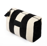 Trousse en coton velouté doux à base large 300 g/m² couleur naturel troisième vue