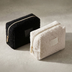 Trousse en polyester finition sherpa avec zip 360 g/m² vue détail 2
