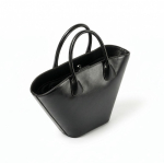 Sac premium en similicuir à fermeture magnétique 520 g/m² couleur noir cinquième vue