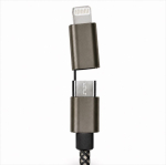Câble magnétique USB-C charge rapide 125 cm et 60 W couleur noir vue détail 5