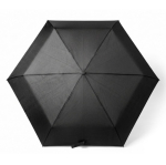 Parapluie pliable compact en polyester avec étui rigide Ø92 cm couleur noir quatrième vue