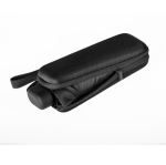 Parapluie pliable compact en polyester avec étui rigide Ø92 cm couleur noir cinquième vue