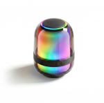 Enceinte compacte avec éclairage multieffet, puissance 8 W couleur noir vue détail 4