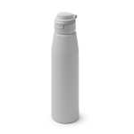 Bouteille en acier inoxydable 750ml avec fermeture anti-goutte renforcée couleur gris première vue d'usage