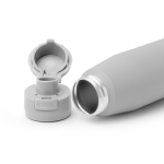 Bouteille en acier inoxydable 750ml avec fermeture anti-goutte renforcée couleur gris vue détaillée 1
