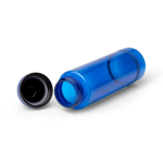 Bouteille translucide en plastique recyclé avec embout et poignée 750ml couleur bleu roi quatrième vue