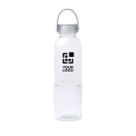 Gourde en plastique recyclé anti-goutte avec design biseauté 550ml vue principale