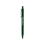 Stylo à bille en aluminium finition mate avec recharge jumbo et encre bleue vue principale