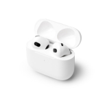 Écouteurs sans fil en plastique avec kit mains libres et Bluetooth couleur blanc vue détaillée 2