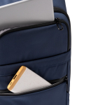 Sac à dos extensible professionnel pour ordinateur portable en nylon 900D 17” couleur bleu marine vue détaillée 4