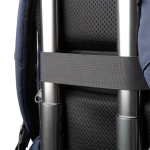 Sac à dos extensible professionnel pour ordinateur portable en nylon 900D 17” couleur bleu marine vue détaillée 6