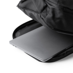 Sac à dos en polyester éco à compression sous vide avec pompe électrique 15” couleur noir vue détaillée 3