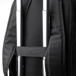 Sac à dos en polyester éco à compression sous vide avec pompe électrique 15” couleur noir vue détaillée 6