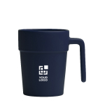 Tasse en céramique avec anse ergonomique et intérieur assorti 250ml vue principale