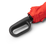 Parapluie pliant automatique à bouton avec système anti-vent Ø100 couleur rouge vue détaillée 3