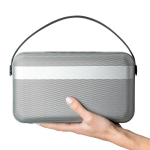 Enceinte sans fil BrandCharger avec double basses 16 W couleur argenté deuxième vue