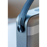 Enceinte sans fil BrandCharger avec double basses 16 W couleur argenté troisième vue