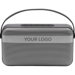 Enceinte sans fil BrandCharger avec double basses 16 W couleur argenté quatrième vue