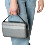 Enceinte sans fil BrandCharger avec double basses 16 W couleur argenté cinquième vue