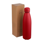 Gourde en inox recyclé antifuite finition mate 700 ml couleur bordeaux quatrième vue