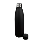 Gourde en inox recyclé antifuite finition mate 700 ml couleur noir troisième vue
