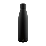 Gourde en inox recyclé antifuite finition mate 700 ml couleur noir quatrième vue