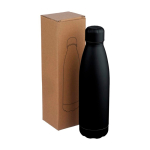 Gourde en inox recyclé antifuite finition mate 700 ml couleur noir cinquième vue