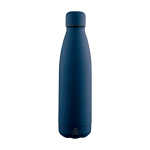Gourde en inox recyclé antifuite finition mate 700 ml couleur bleu deuxième vue