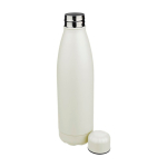 Gourde en inox recyclé antifuite finition mate 700 ml couleur blanc quatrième vue