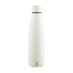 Gourde en inox recyclé antifuite finition mate 700 ml couleur blanc sixième vue