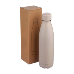 Gourde en inox recyclé antifuite finition mate 700 ml couleur beige quatrième vue