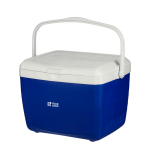 Glacière rigide double paroi avec poignée, capacité 13 L couleur bleu avec zone d'impression