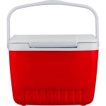 Glacière rigide double paroi avec poignée, capacité 13 L couleur rouge deuxième vue