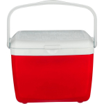 Glacière rigide double paroi avec poignée, capacité 13 L couleur rouge sixième vue