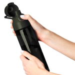 Gourde en Tritan résistante avec fermeture clic et anse 750 ml couleur noir cinquième vue
