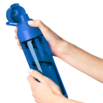Gourde en Tritan résistante avec fermeture clic et anse 750 ml couleur bleu septième vue