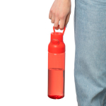 Gourde en Tritan résistante avec fermeture clic et anse 750 ml couleur rouge cinquième vue