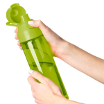 Gourde en Tritan résistante avec fermeture clic et anse 750 ml couleur vert quatrième vue