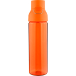 Gourde en Tritan résistante avec fermeture clic et anse 750 ml couleur orange deuxième vue
