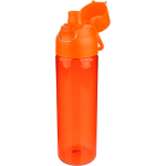 Gourde en Tritan résistante avec fermeture clic et anse 750 ml couleur orange troisième vue