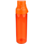 Gourde en Tritan résistante avec fermeture clic et anse 750 ml couleur orange cinquième vue