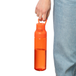 Gourde en Tritan résistante avec fermeture clic et anse 750 ml couleur orange septième vue
