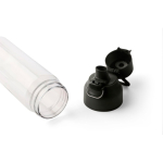 Bouteille en Tritan transparente avec bouchon coloré à pression 750 ml couleur noir septième vue