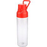 Bouteille en Tritan transparente avec bouchon coloré à pression 750 ml couleur rouge quatrième vue