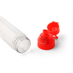 Bouteille en Tritan transparente avec bouchon coloré à pression 750 ml couleur rouge sixième vue